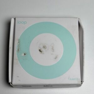 Loop Quiet 2 Noise Reducing Earplugs Mint Green 24dB Silicone Sleep New Open Box